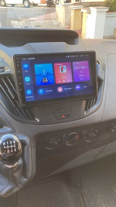 Radio 2din Android 13 Ford Transit Custom 13-20r gps wifi bluetooth