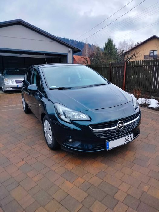 Opel Corsa E  1.4 Zielony metalic niski przebieg 97 tys km  2015 r