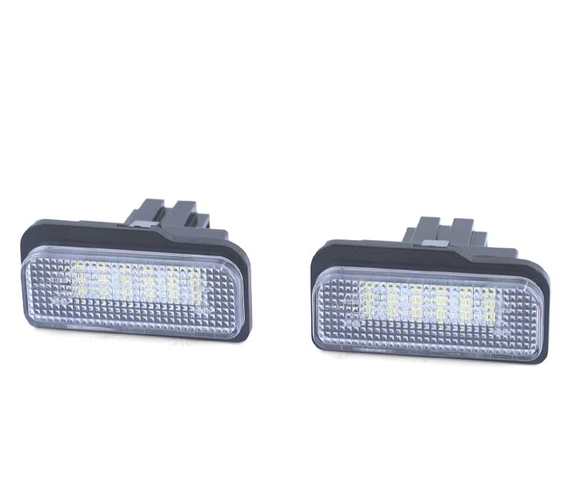 LUZES DE MATRICULA LED PARA MERCEDES CLASSE C W203 W211