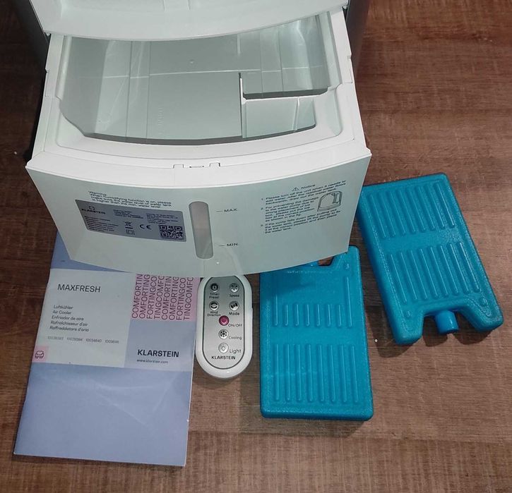 Вентилятор охолоджувач, зволожувач повітря Klarstein Maxfresh Ocean