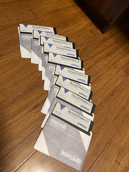 Protech Windows 3.1  + Entertainment Pack zestaw kolekcjonerski