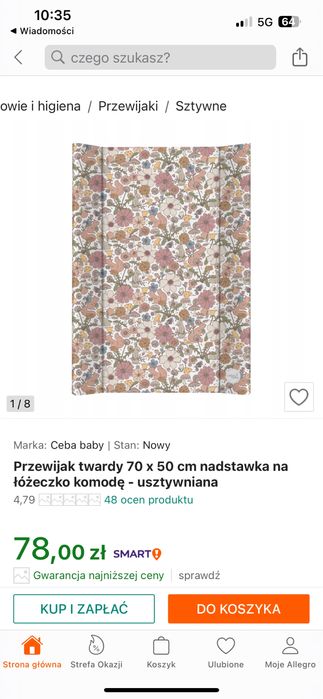 Przewijak nowy nieuzywany mata