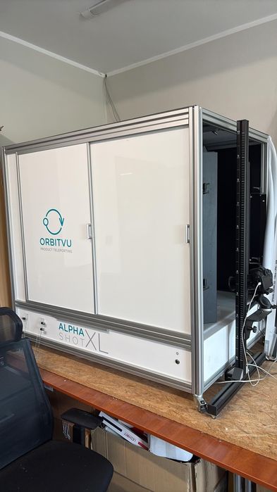 Orbitvu AlphaShot XL / XL Pro – kompletne studio foto produktowe 360°, sprawne