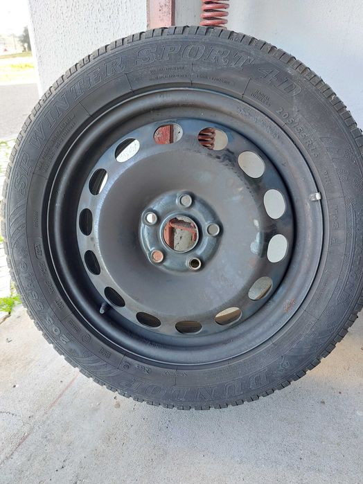 2 Pneus Dunlop Winter(NEVE)