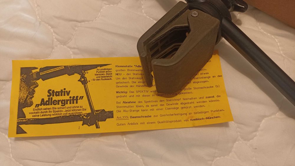 Suporte multiusos para equipamento foto/observação