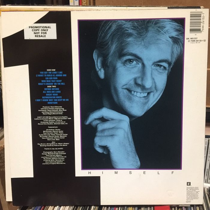 Vinil Nick Lowe - Party of One - 1990