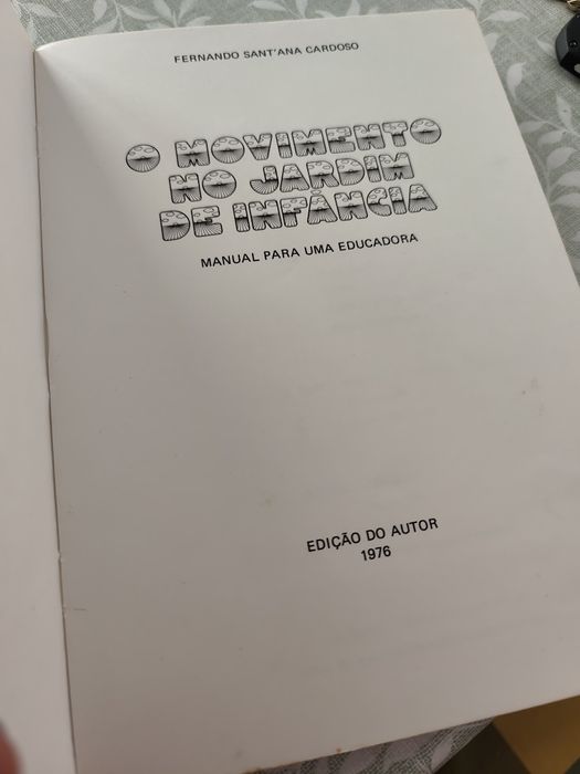 O movimento no jardim de infância