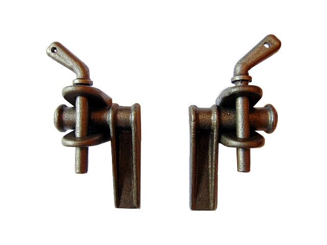 Zawias burty górny fi 16 - zestaw