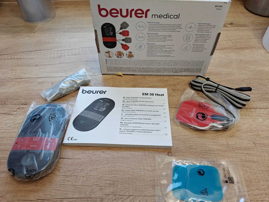 Elektrostymulator mięśni Beurer EM59 rozmiar uniwersalny TENS/EMS