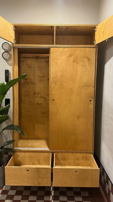 FRYGA designerska szafa ze sklejki w skandynawskim stylu