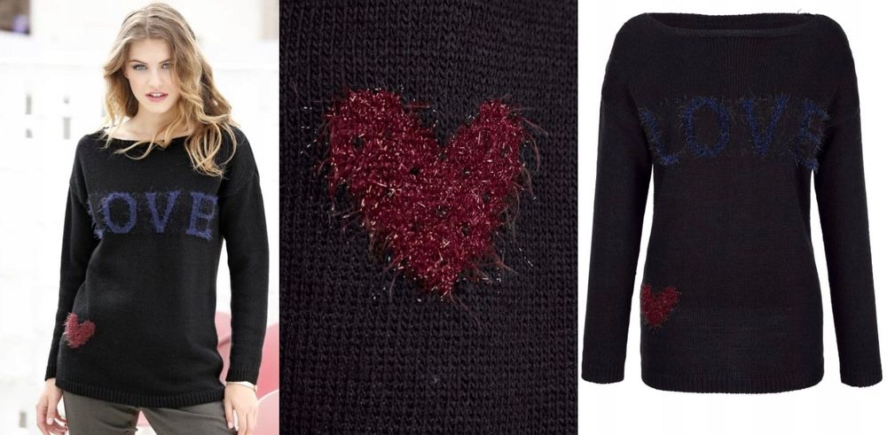 Nowy sweter wełna Amy Vermont 38 (M)