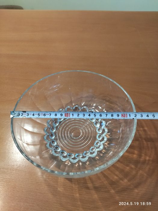 Duża misa,salaterka szklane kulki