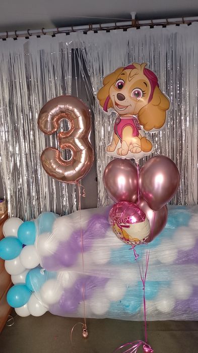 Надув кульок гелієм