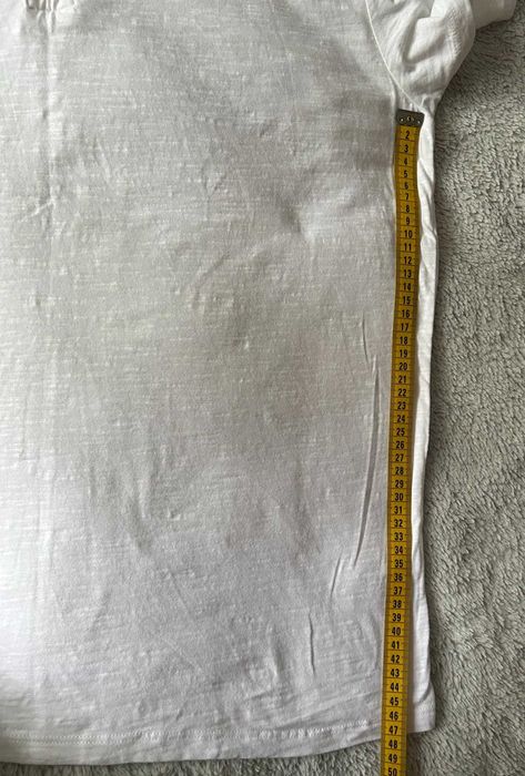 Tommy Hilfiger T-shirt męski biały rozm. S/M stan bdb.
