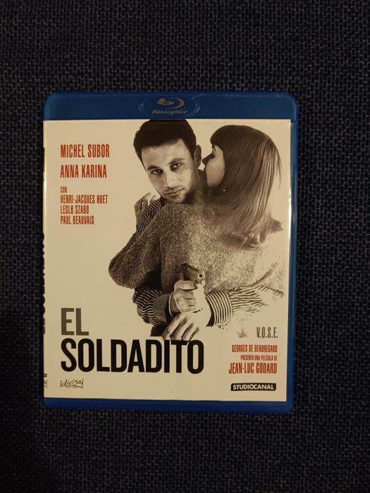 Blu-ray of the film "Le Petit Soldat" by Godard (free shipping)