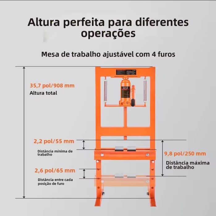 Prensa hidráulica de 6T