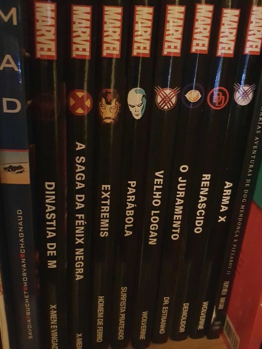 Livros Marvel - Capa dura (Série completa)