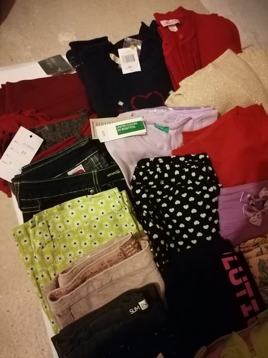 Lote roupa de menina 12/14 anos
