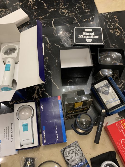 Лупа увеличительная Schweizer Optik,Coil Hi-Power(США,Германия,Англия)