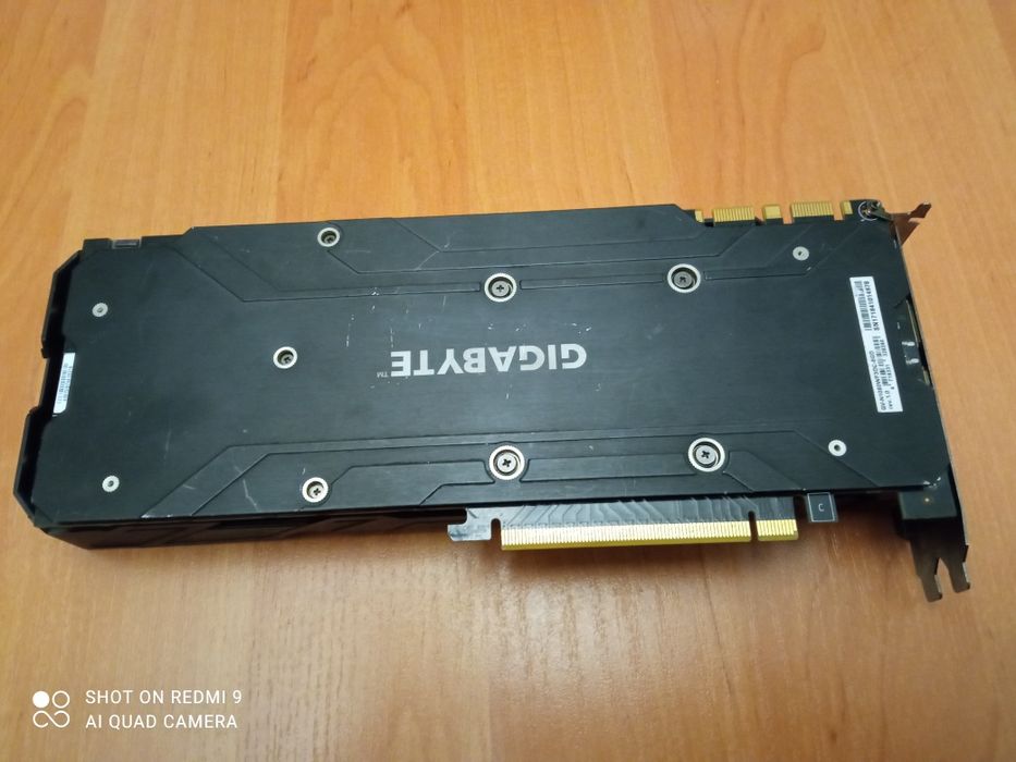 Відеокартка Gigabyte Gtx 1080(Hерабочя)
