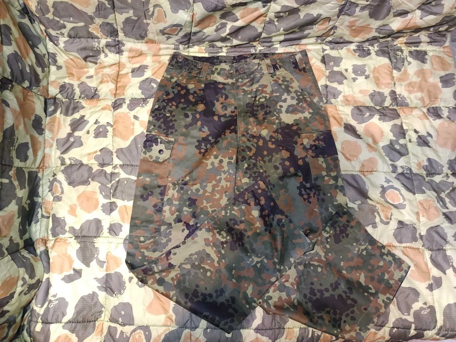 Mundur Bundeswehr Flecktarn + pokrowiec na hełm