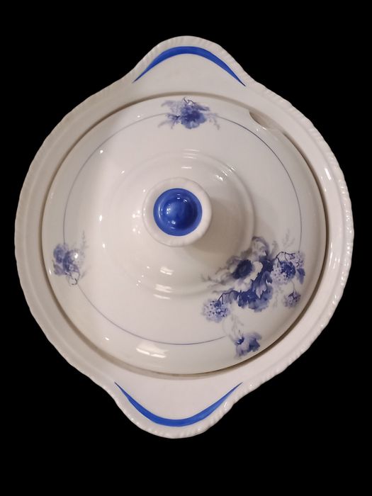 Terrina - prato coberto - saladeira - molheira - travessa Vista Alegre