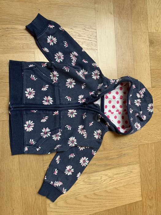 Next Bluza dziewczęca dla dziewczynki rozpinana 80