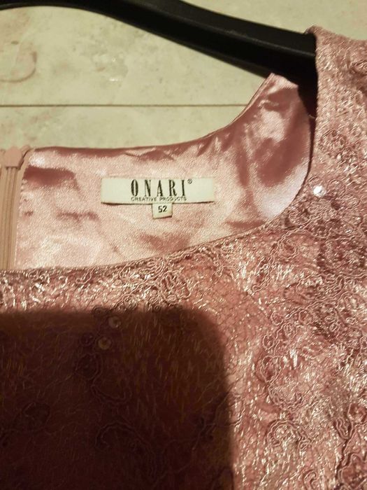 Sukienka pastelowy róż