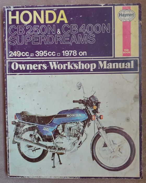 Instrukcja Honda CB250N,CB400N Haynes