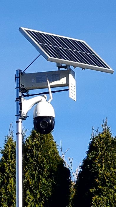 Zestaw solarny 40Wat z baterią 60Amp 18V do kamer i innych urządzeń