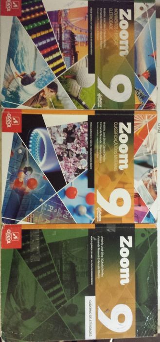 Zoom - Físico-Química 8*/9* ano Manual e caderno de atividade