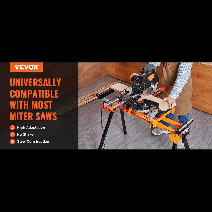 D51-Vevor mesa articulável para serras circulares universal