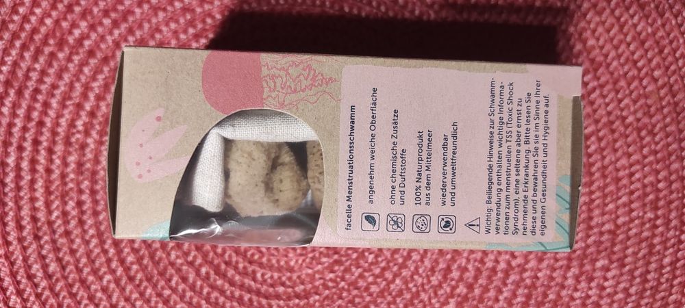 Gąbka menstruacyjna zestaw gąbek menstruacyjnych facelle M S