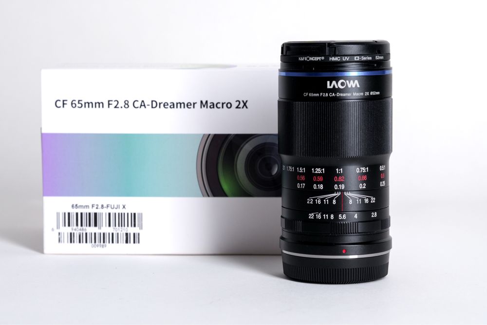 Obiektyw Laowa 65 mm F2.8 2x Macro Fuji X
