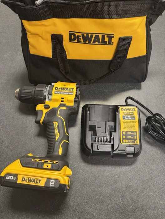 Акумуляторний шуруповерт DEWALT DCD794B Atomic 20V 75Hm