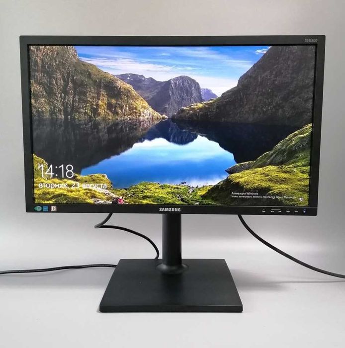 Монітор 23.5" Samsung S24E650 FHD/PLS/VGA/DP/HDMI/Магазин/Гарантія!