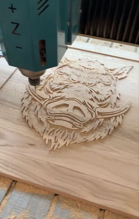 ЧПУ, фрезеровка, гравировка 2D, 3D, раскрой, резка, резьба по дереву