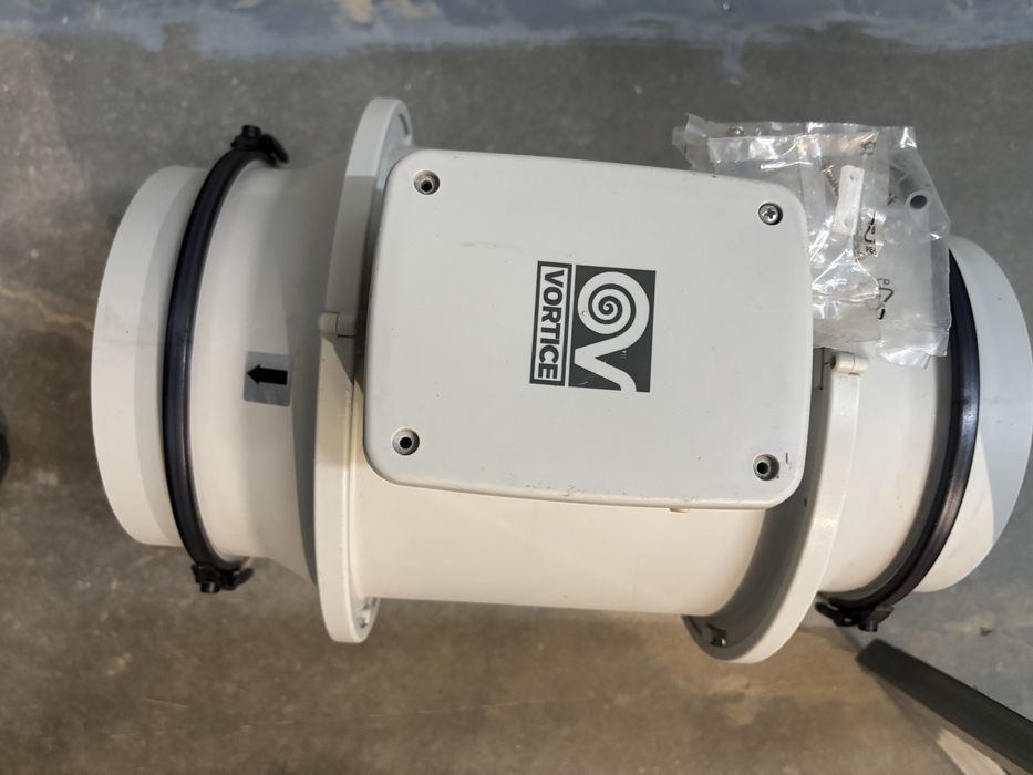 Aspirador centrifugo Axial para conduta