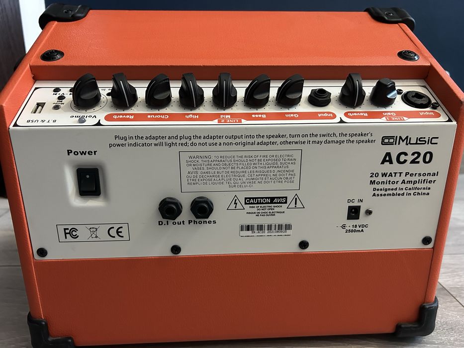 Wzmacniacz akustyczny Coolmusic AC-20