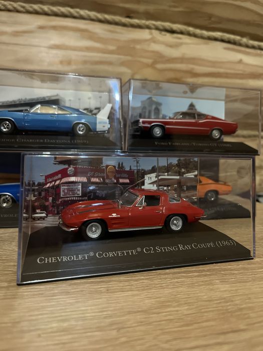 Машинки American Cars (4 моделі)1/43