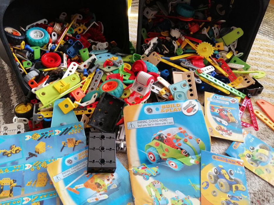 Meccano build&play,  ogromna ilość klocków konstrukcyjnych