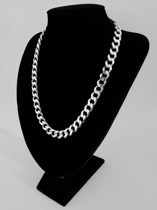 Srebrny Łańcuszek splot Pancerka 52,5 CM 92 GRAM ! PR. 925 Okazja !