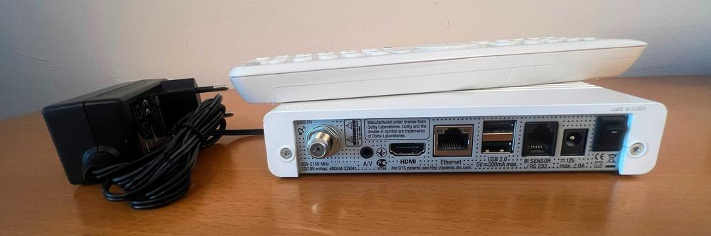 Dekoder satelitarny VU+ ZERO HD ( biały ) linux Enigma2 OSCAM CCCAM