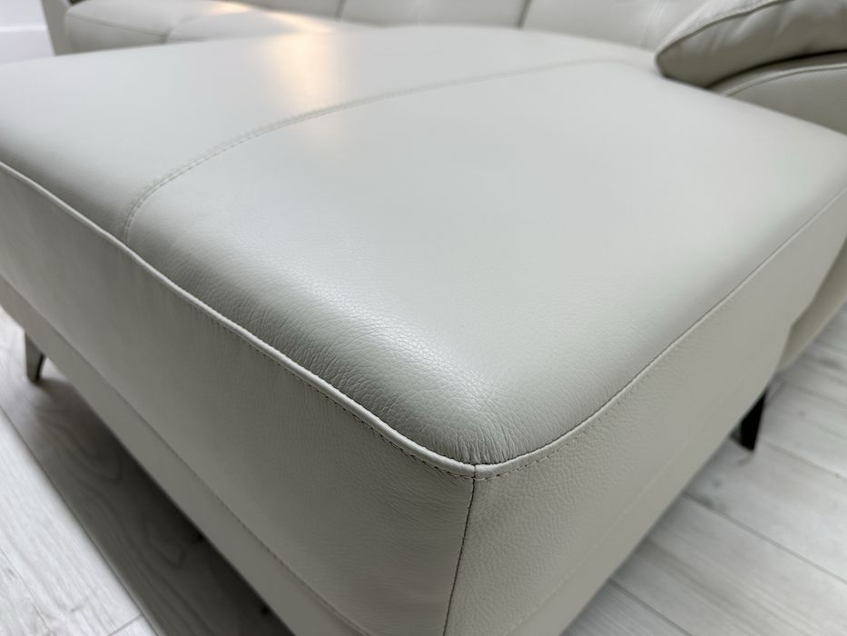 Шкіряний електро реклайнер з Європи