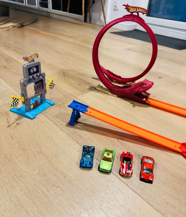 Dwa tory hot wheels