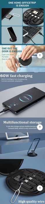 Комплект проводов для зарядки и передачи данных по цене AliExpress