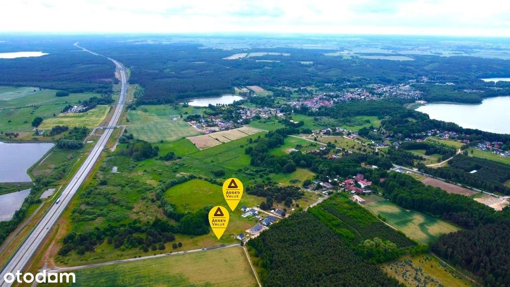 Romanówek | Działki 880–1002 m² | Blisko jeziora