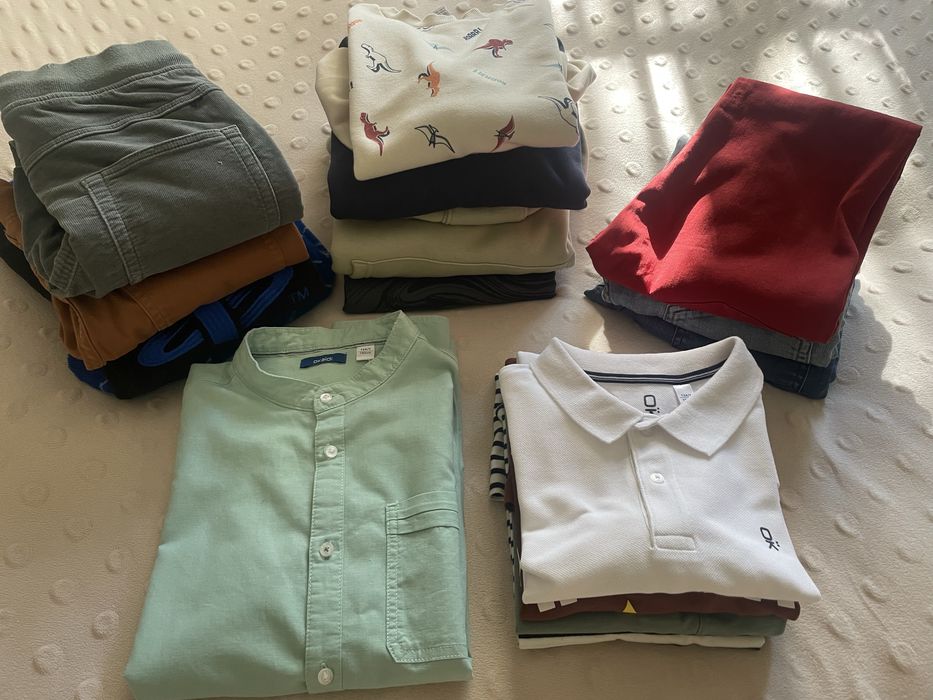 Paka ubrań dla chłopca rozmiar 152 Zara Okaidi