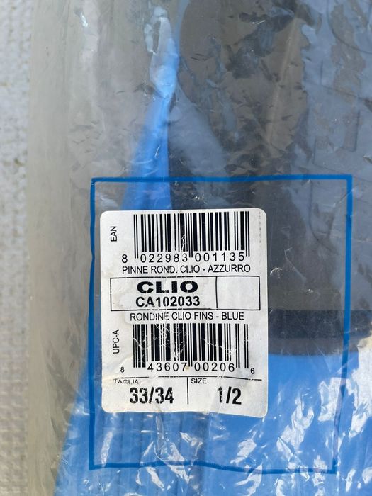 Barbatanas de criança Cressi Sub Clio 33/34 NOVAS!