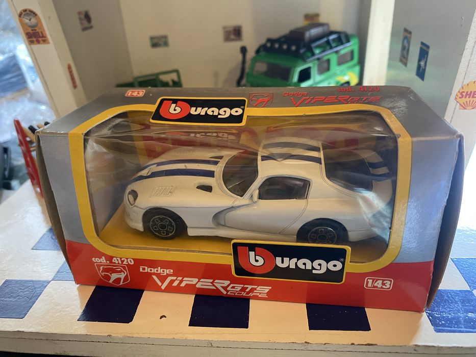 Dodge Viper GTS Coupe Burago, 1/43